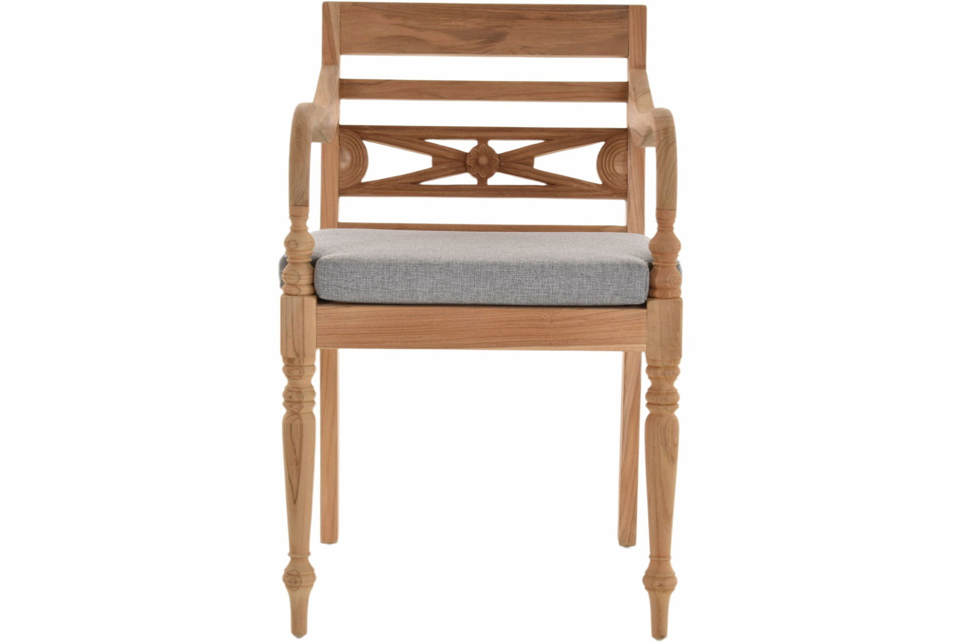 Teakholz Lounge-Set Batavia Gartengarnitur mit Sitzkissen