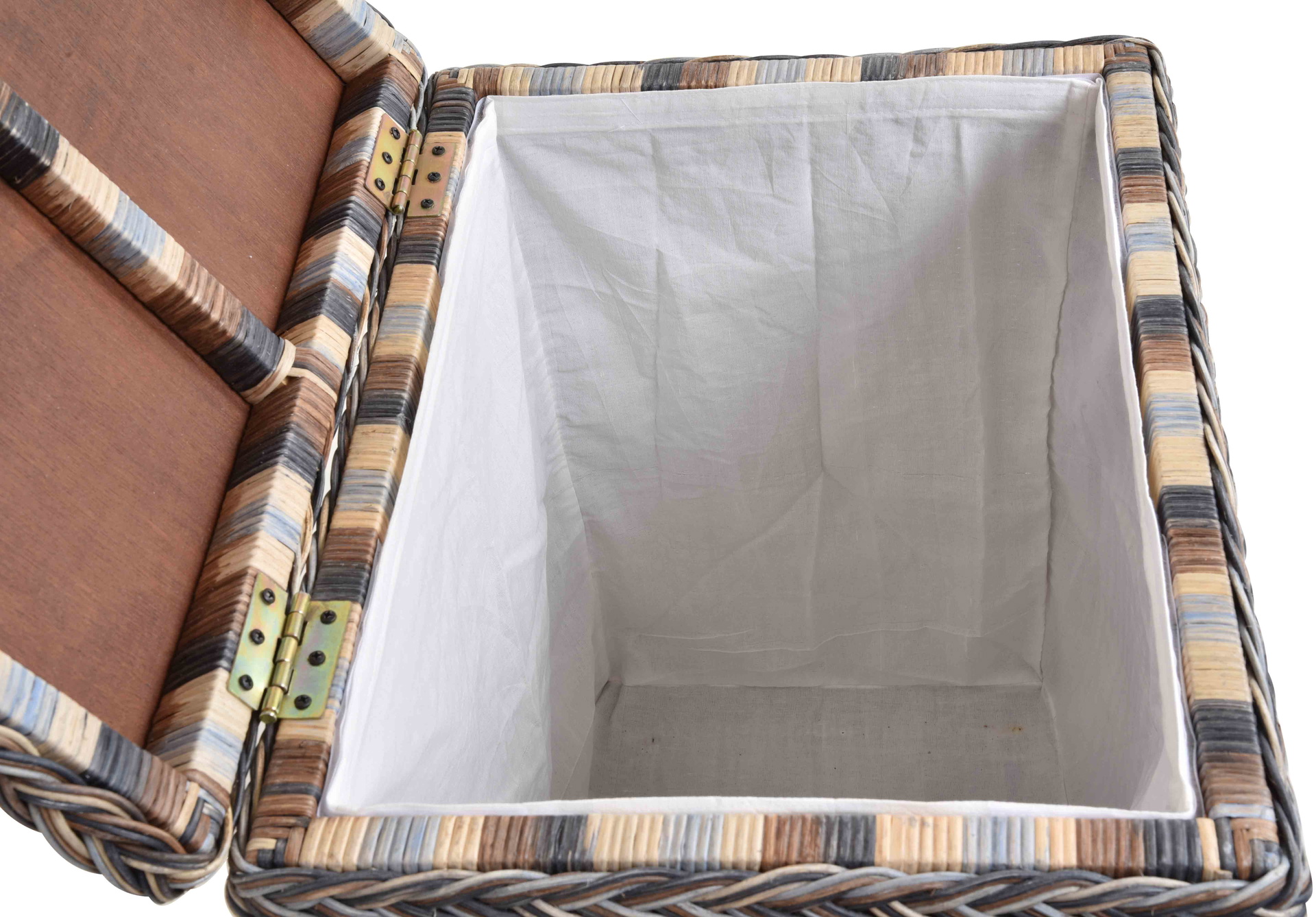 Wäschetruhe Rattan "Ike" Gross | Multicolor