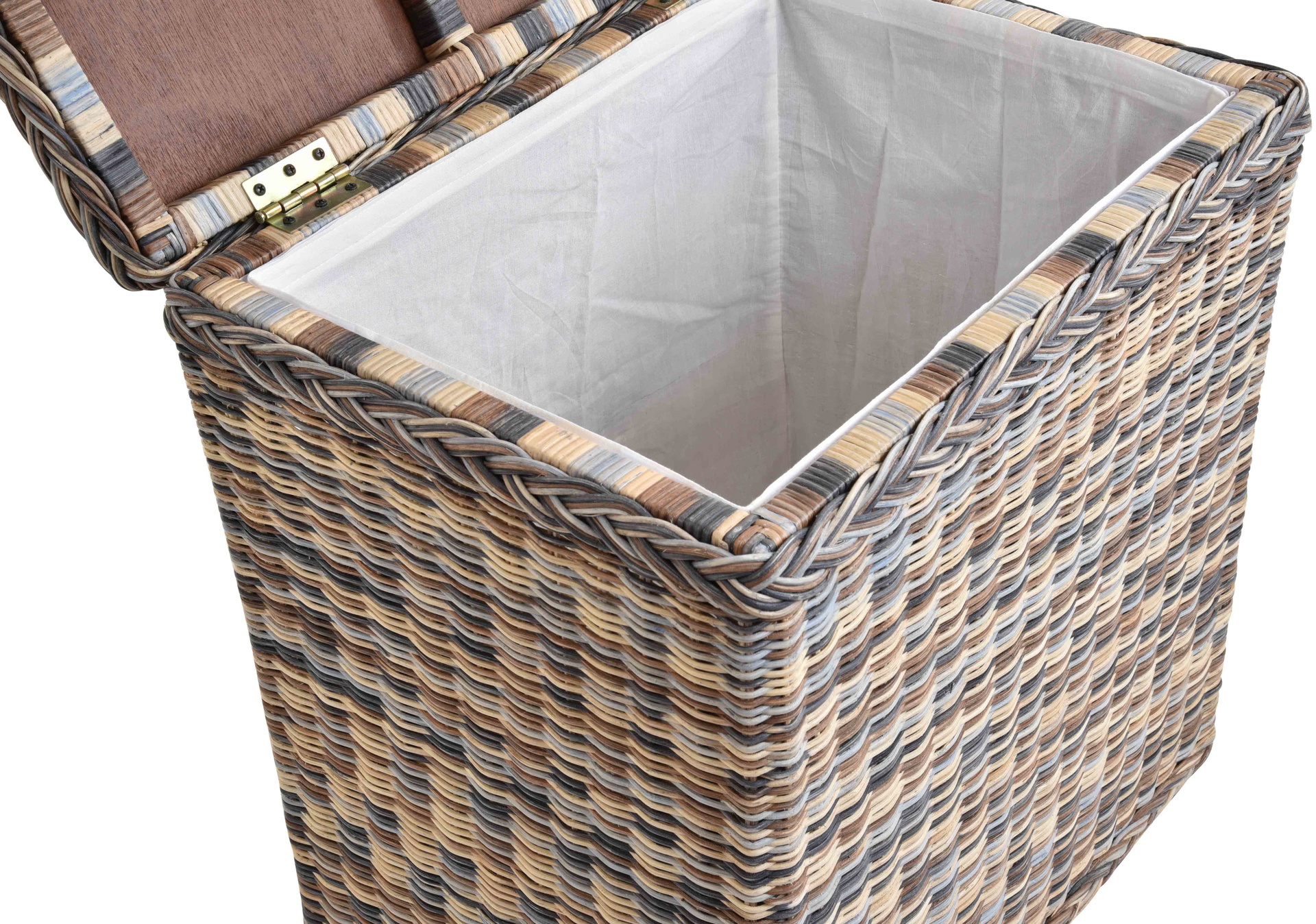 Wäschetruhe Rattan "Ike" Gross | Multicolor