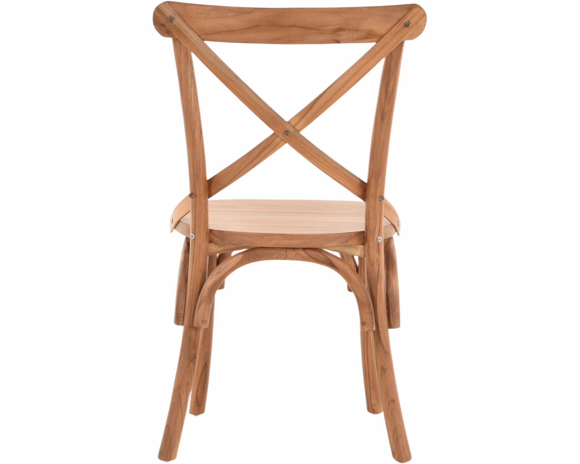 Esszimmerstuhl Classy aus Teak-Holz massiv im Bistrostil