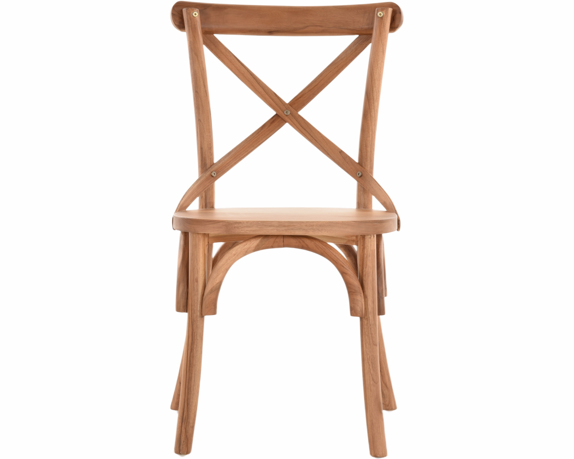 Esszimmerstuhl Classy aus Teak-Holz massiv im Bistrostil