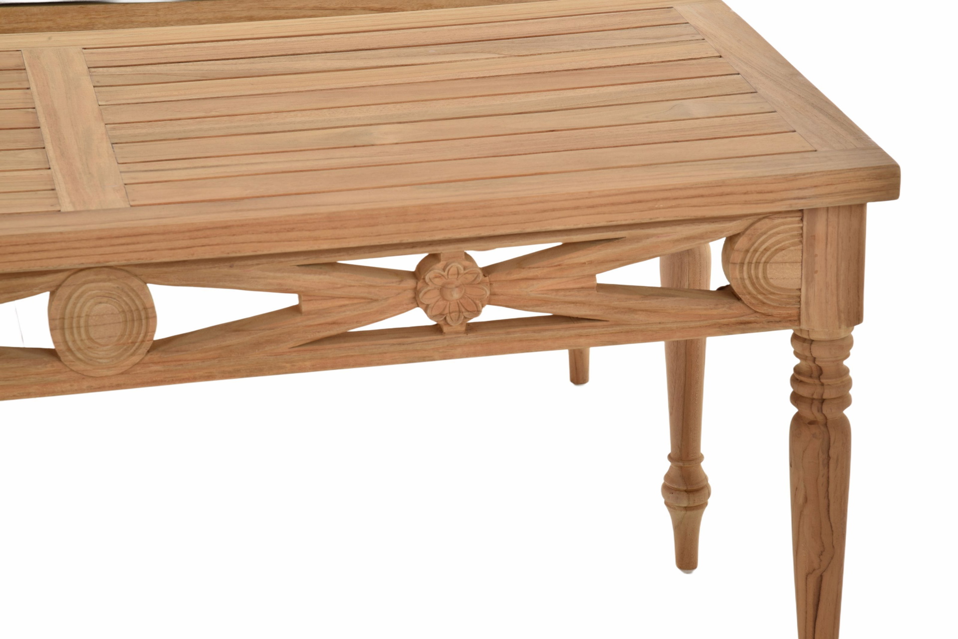 Teakholz Lounge-Set Batavia Gartengarnitur mit Sitzkissen