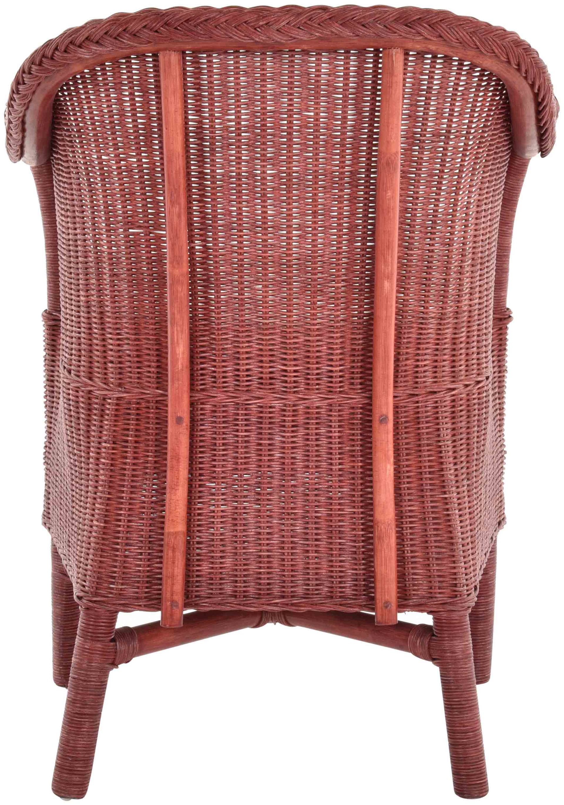 Geflochtener Esszimmerstuhl Korbsessel Bryan aus Rattan | Bordeaux