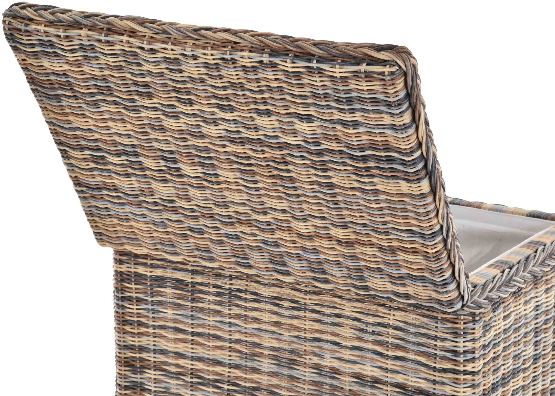 Wäschetruhe Rattan "Ike" Gross | Multicolor