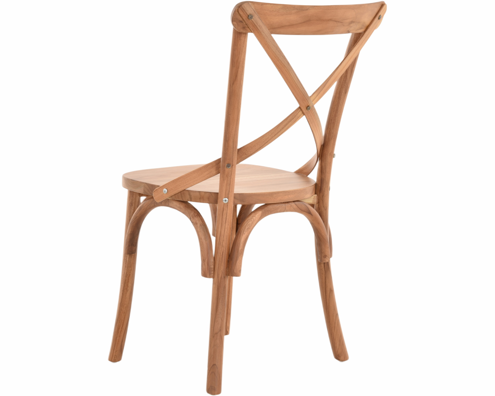 Esszimmerstuhl Classy aus Teak-Holz massiv im Bistrostil